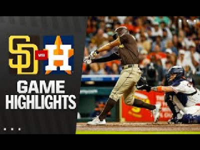휴스턴 VS 샌디에이고 (4/20/25) | MLB Highlights