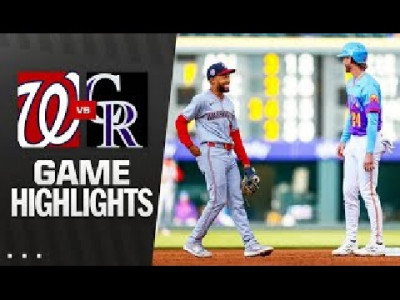 콜로라도 VS 워싱턴 [DH2] (4/20/25) | MLB Highlights