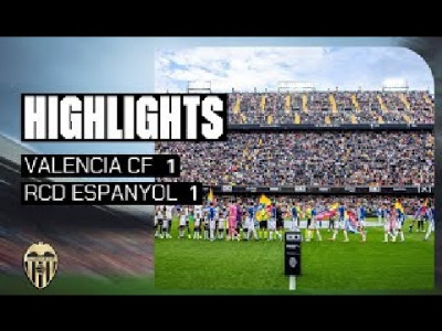 발렌시아 VS RCD 에스파뇰 LALIGA EA SPORTS 2024 - 2025 Highlights