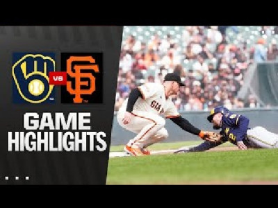 샌프란시스코 VS 밀워키 (4/24/25) | MLB Highlights