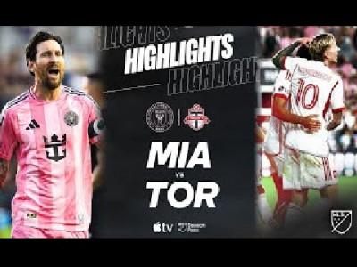 인터 마이애미 CF VS 토론토 | FC 전체 경기 하이라이트 | 메시 대 베르나르데스키!