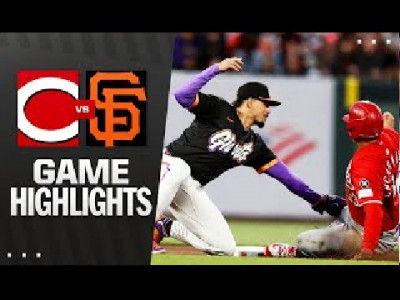 샌프란시스코 VS 신시내티 경기 하이라이트 (4/8/25) | MLB 하이라이트