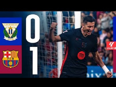 CD 레가네스 VS FC 바르셀로나  | 라리가 Highlights 2024/25