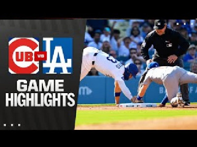 LA 다저스 VS 시카고 컵스 (4/13/25) | MLB Highlights
