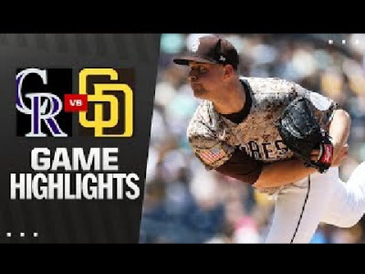 샌디에이고 VS 콜로라도 (4/13/25) | MLB Highlights