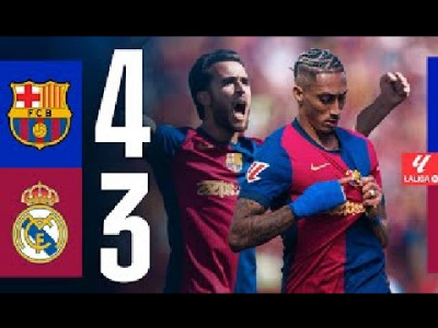 FC 바르셀로나 VS 레알 마드리드 CF | LALIGA 2024/25 MD35 Highlights
